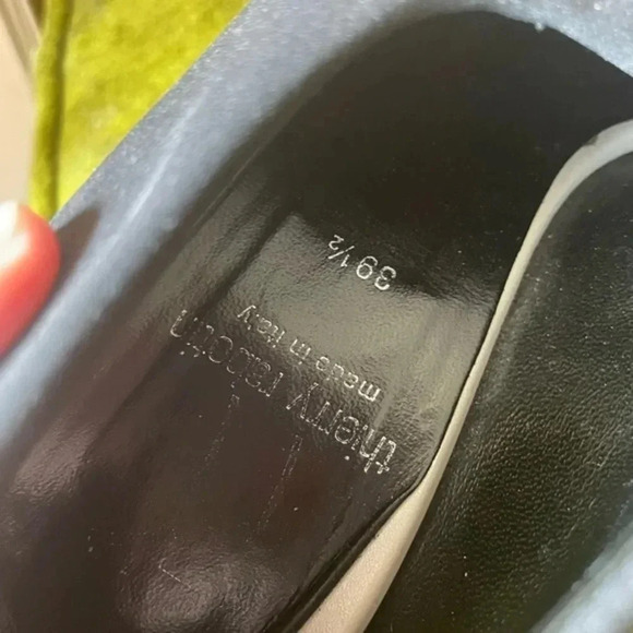 Thierry Rabotin Made in Italy Black Heels Size 39.5 EUC - Picture 6 of 6